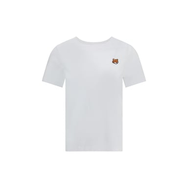 Maison Kitsuné Weißes Baumwolle T-Shirt