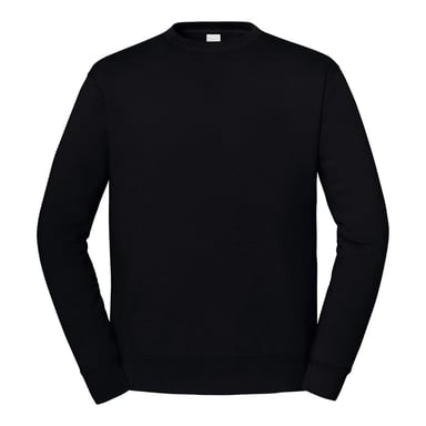 Fruit of the Loom Mens Iconic Premium Set-in Sweatshirt (Black)