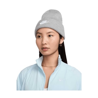 Nike - "Futura Peak" Mütze für Herren/Damen Unisex (Dunkelgrau/Weiß)