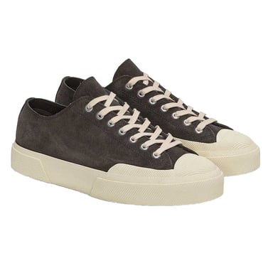 Superga - "Flesh Out" Sneaker für Damen, Wildleder (Vulkanasche/Naturweiß)