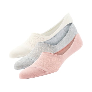 Superga - Socken Nicht abzeichnend für Damen (3er-Pack) (Pink/Grau/Weiß)