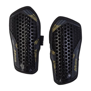 Mitre - "Pro" Schienbeinschutz Set für Herren (Schwarz/Gold)