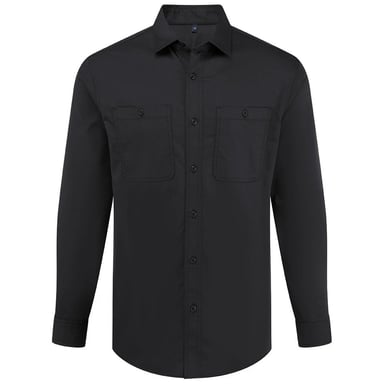 Premier - "Utility 2.0" Diensthemd für Herren/Damen Unisex (Sei Schwarz)