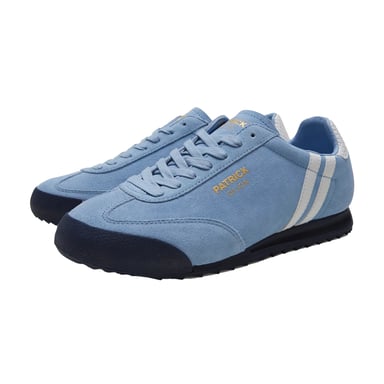 Patrick - "Dijon" Sneaker für Herren, Wildleder (Himmelblau/Weiß/Marine)