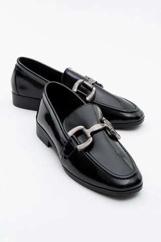 Rous Leder Bit Loafer Damen
