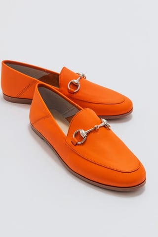 Penny Leder Pferdegebiss Loafer