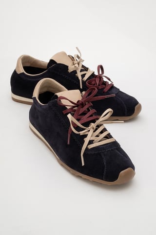 Crea Leder Turnschuhe Damen