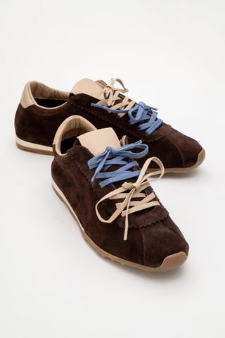 Crea Leder Turnschuhe Damen