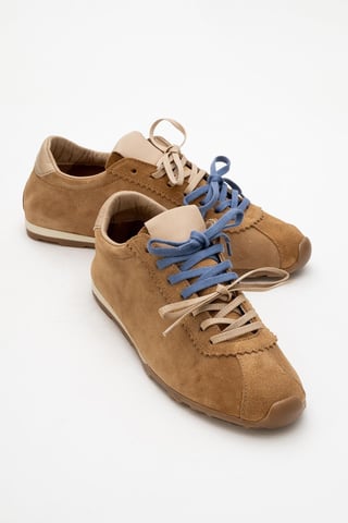 Crea Leder Turnschuhe Damen