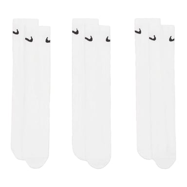 Nike - Socken für Herren/Damen Unisex, Leicht, Alltag (3er-Pack) (Weiß)