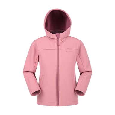 Mountain Warehouse - Softshelljacke für Kinder (Hellrosa)