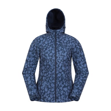 Mountain Warehouse - "Exodus" Softshelljacke Wasserbeständig für Damen (Dunkelblau)