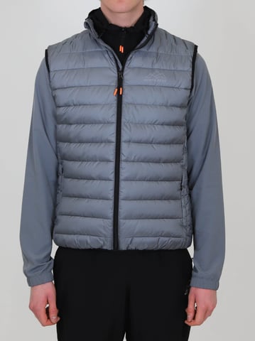 Herren Graues Trail-Gilet