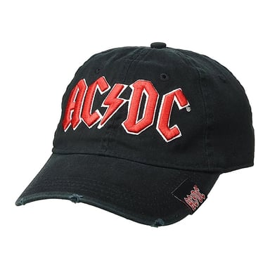 AC/DC - Baseball-Mütze für Herren/Damen Unisex (Schwarz/Rot)