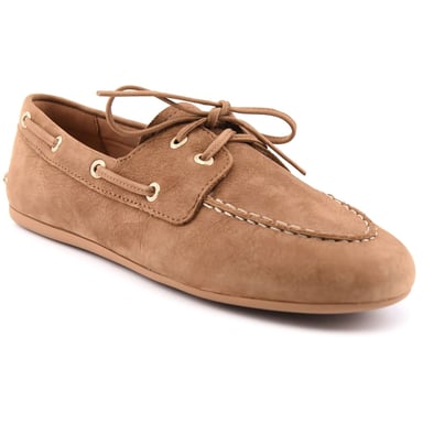 Sperry Slim Boot Leder Damen Bootsschuhe in Tan