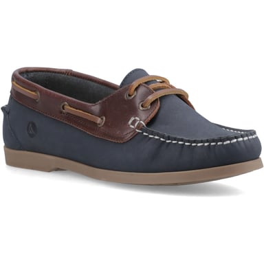 Sperry Balboa 2-Augen Boot Nubuck Damen Bootschuhe Navy/Braun
