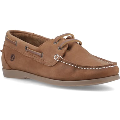 Sperry Balboa 2-Augen Boot Nubuk Damen Tan Bootsschuhe