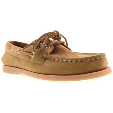 Sperry Authentic 2 Eye Bootslackleder Damen Tan Bootsschuhe