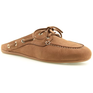Sperry Slimboat Leder Damen Mokassins in Tan