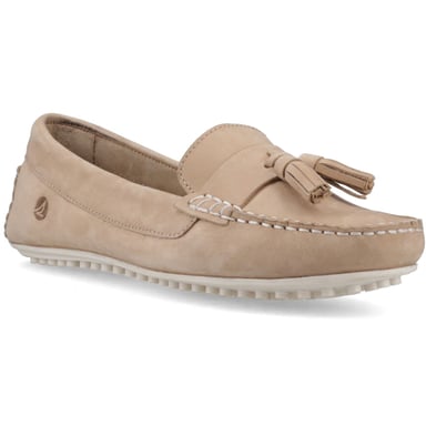 Sperry Salvador Slip-On Nubuk Damen Mokassin Schuhe in Taupe