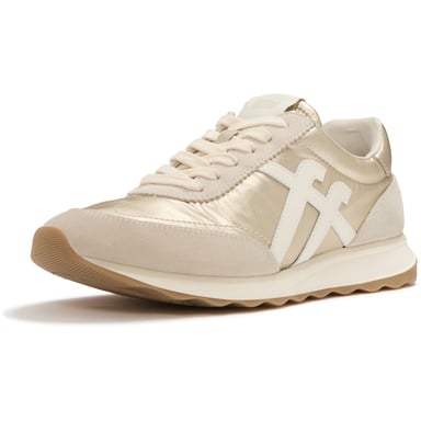 Fitflop Retro-Q FF Nylon Damen Platino Sneakers