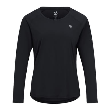 Dare 2B - "Serenity" T-Shirt für Damen, Langärmlig (Schwarz)