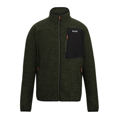 Regatta - "Scaris" Fleecejacke für Herren, Durchgehender Reißverschluss (Dunkel-Khaki)