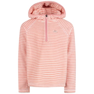 Trespass - "Axxton" Fleece-Oberteil für Kinder, mit Kapuze (Babyrosa)
