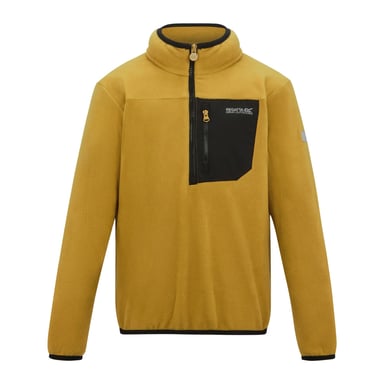 Regatta - "Frankie" Fleece-Oberteil für Kinder, mit halbem Reißverschluss (Holzbraun)