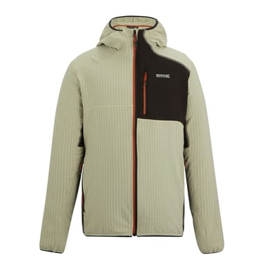Regatta - "Alven" Fleecejacke für Herren, Durchgehender Reißverschluss (Klosterstein/Schwarz)