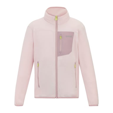 Regatta - "Frankie" Fleecejacke für Kinder, Durchgehender Reißverschluss (Rosa Nebel)