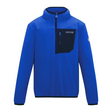 Regatta - "Frankie" Fleece-Oberteil für Kinder, mit halbem Reißverschluss (Königsblau)