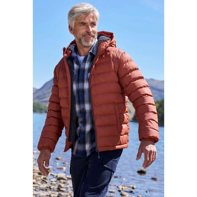 Mountain Warehouse - "Seasons" Steppjacke für Herren (Dunkel Orange)