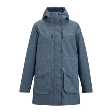 Regatta - "Norana" Jacke, wasserfest für Damen (Chambray-Stoff/Dunkles Jeansblau)