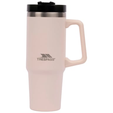 Trespass - Kaffeebecher "Bigup", Edelstahl (Rosa-Grau)