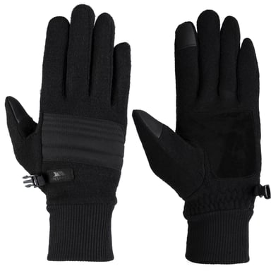 Trespass - Herren Skihandschuhe "Douglas", Leder (Schwarz)