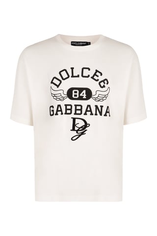 Logo Baumwoll-T-Shirt