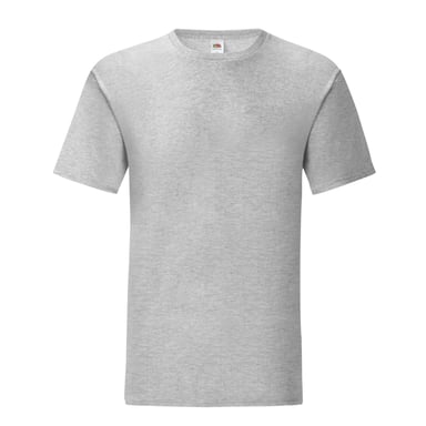 Fruit of the Loom - "Iconic" T-Shirt für Herren/Damen Unisex (Dunkles Grau)