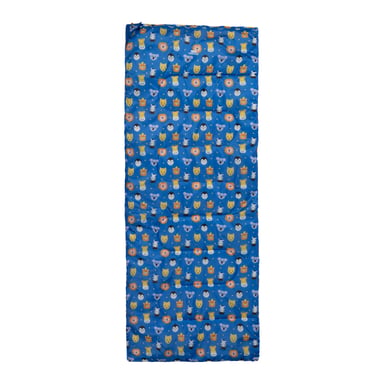 Trespass - Schlafsack, Tierprint, 2 Jahreszeiten (Blau/Bunt)