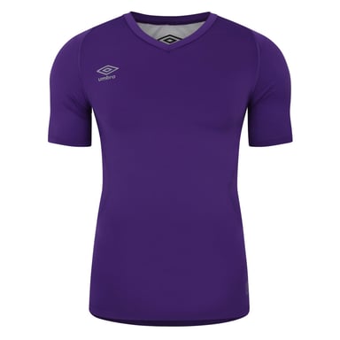 Umbro - "Elite" Base Layer Oberteil V-Ausschnitt für Herren/Damen Unisex (Leuchtend Lila)