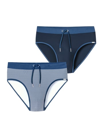 Schiesser Herren Badehose Ocean SwimSchwimmhose, Schwimmshorts, Badebekleidung