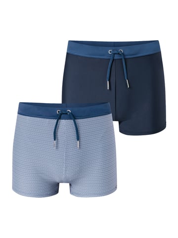 Schiesser Herren Boxer-Badehose Ocean SwimBadeboxer, Schwimmshorts Boxer, Badeshorts