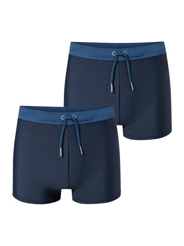 Schiesser Herren Boxer-Badehose Ocean SwimBadeboxer, Schwimmshorts Boxer, Badeshorts