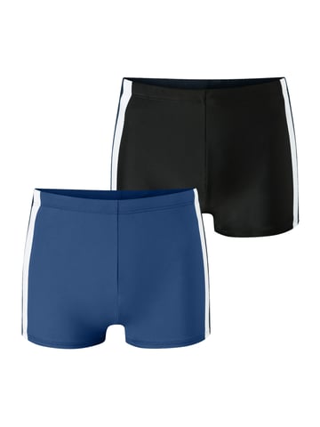 Schiesser Herren Boxer-Badehose Ocean SwimBadeboxer, Schwimmshorts Boxer, Badeshorts