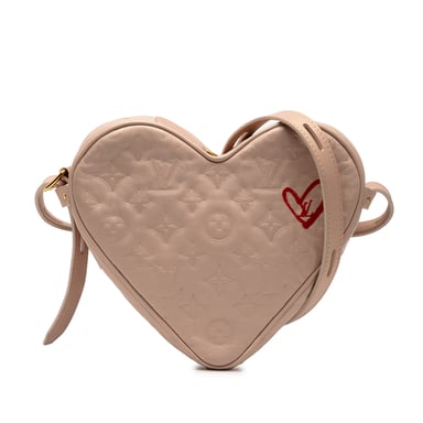 Gebrauchtes Monogram Prägung Lammleder Fall In Love Sac Coeur