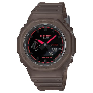 Casio G-shock Braun Unisex Armbanduhr GA-2100K-5AER