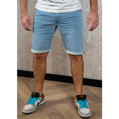 Petrol Industries - Jackson Jogg Denim-Shorts Sailfish Herren - Blau