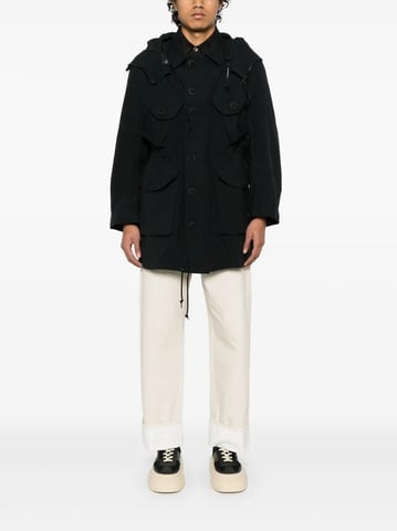 Nylon Parka Mantel