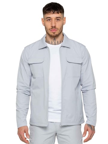 Enzo | Herren Cargo-Hemdjacke