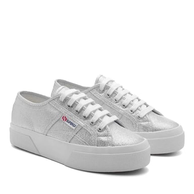 Superga - Damen Sneaker "2740 Lame" (Grau Silber)